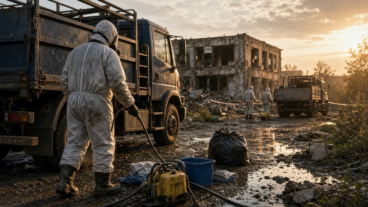 Biohazard Cleanup industry scene