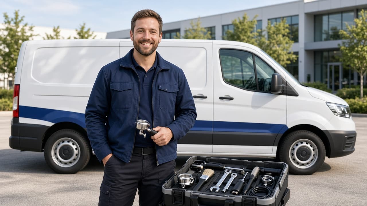 Coffee Machine Service industry scene