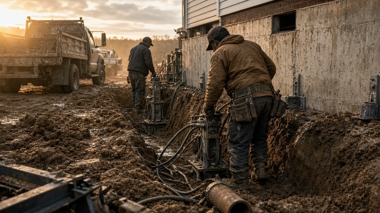 Foundation Repair industry scene