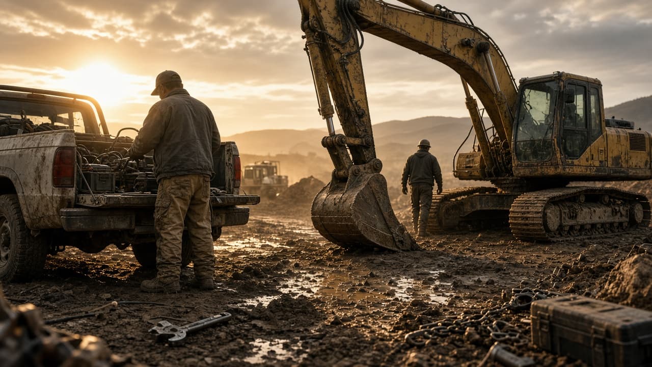 Heavy Equipment industry scene