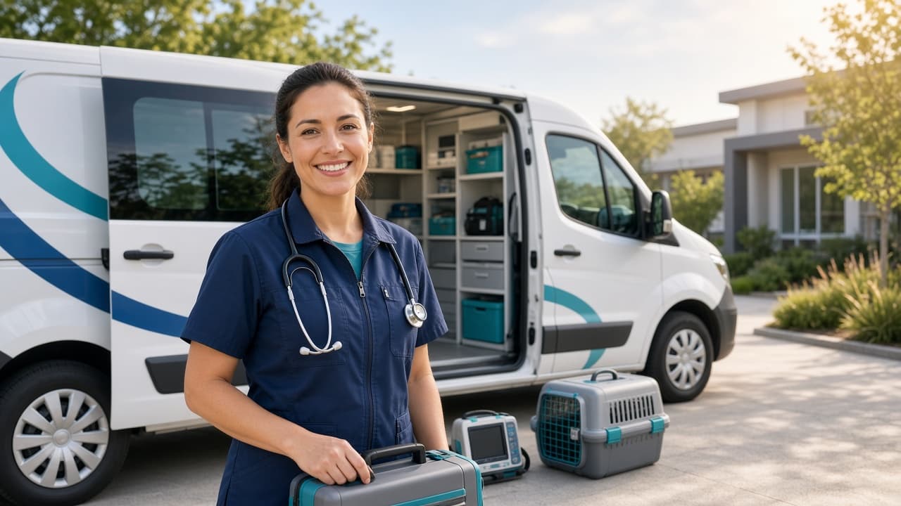 Mobile Veterinary industry scene