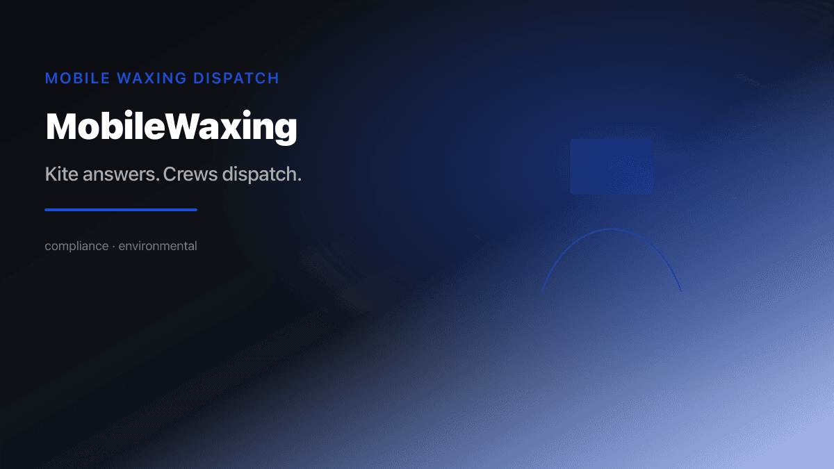 Mobile Waxing industry scene