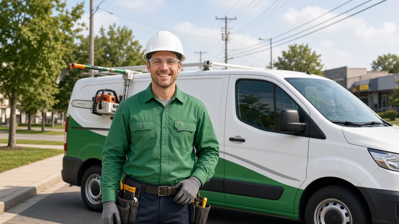 Power Line Trimming industry scene