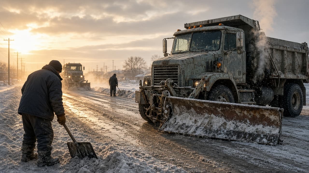 Snow Removal industry scene